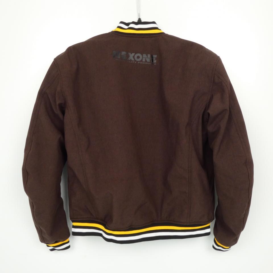 Blouson moto Nexone Mi-saison Gianni softshell marron pour homme Taille L Neuf