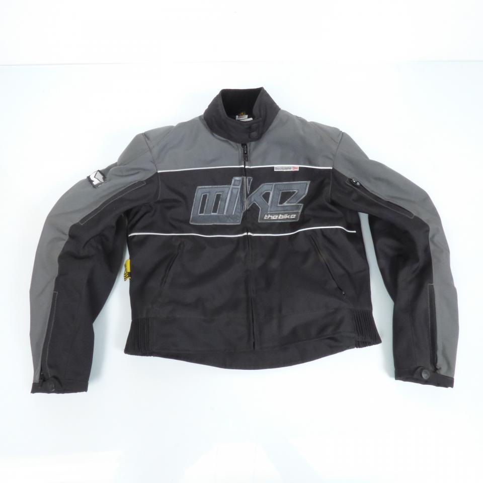 Blouson moto scooter enfant MIKE THE BIKE Taille XL Neuf textile noir et gris