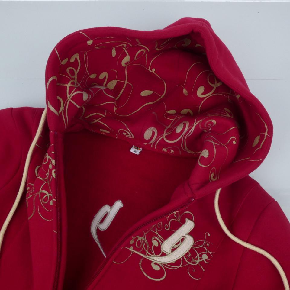 Sweat veste capuche rouge Held avec motif Taille S Lady pour femme motarde Neuf