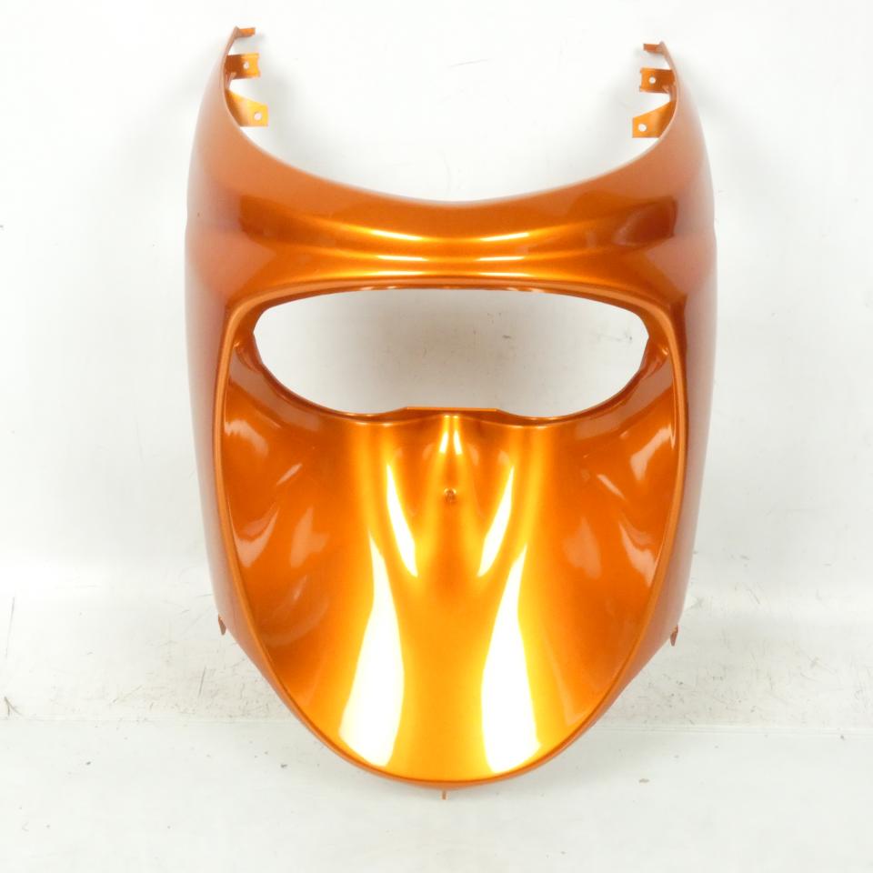 Spoiler tablier AV orange 740317AB pour scooter Peugeot 50 Vivacity 11740317