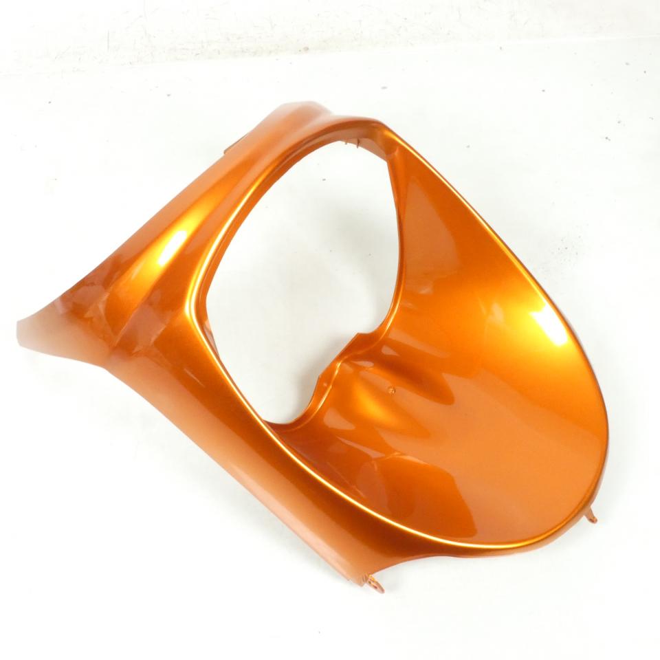 Spoiler tablier AV orange 740317AB pour scooter Peugeot 50 Vivacity 11740317