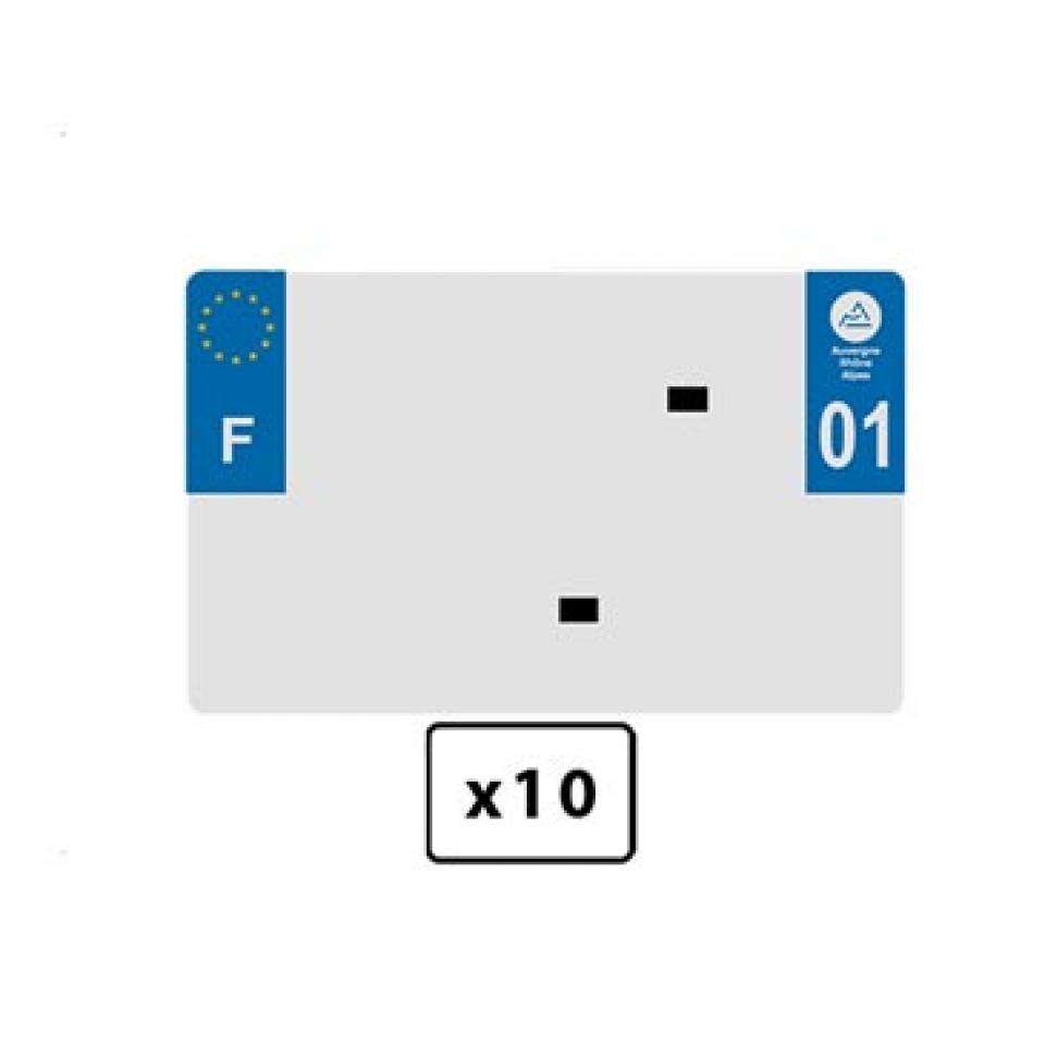 Plaque d immatriculation PROPLAQUES pour Moto Neuf