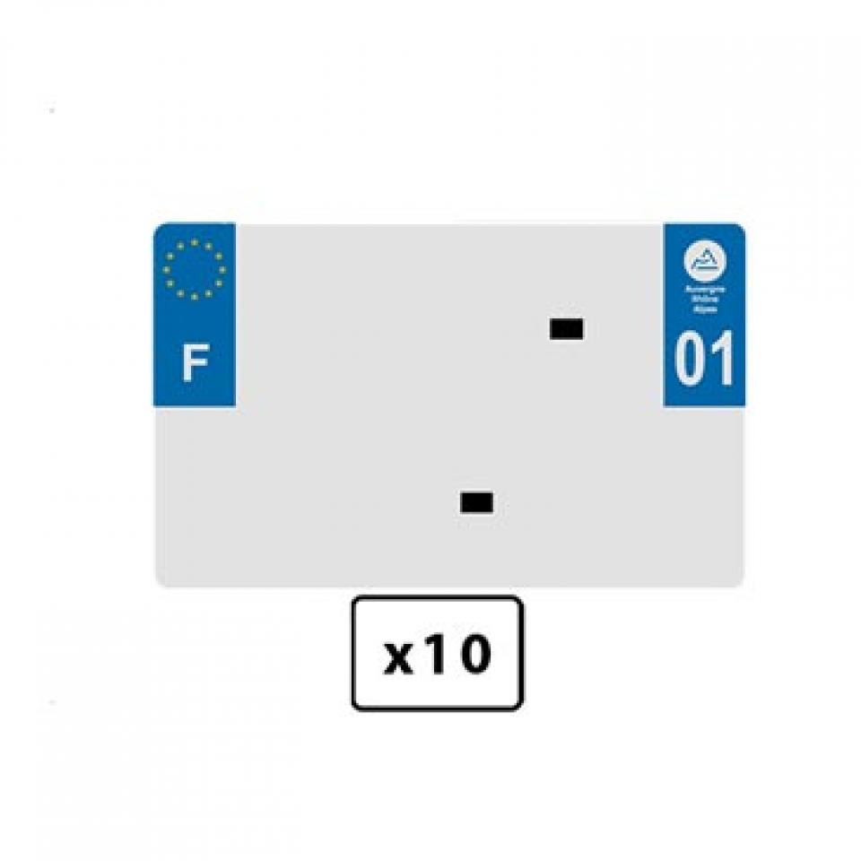 Plaque d immatriculation PROPLAQUES pour Moto Neuf