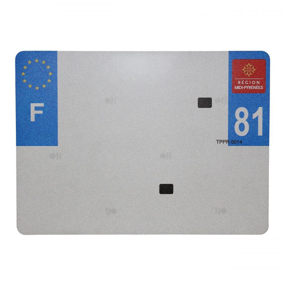 Plaque d immatriculation TOP PLAQ pour pour Moto Neuf