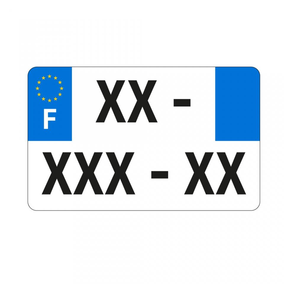 Plaque d immatriculation Divers pour Auto Neuf
