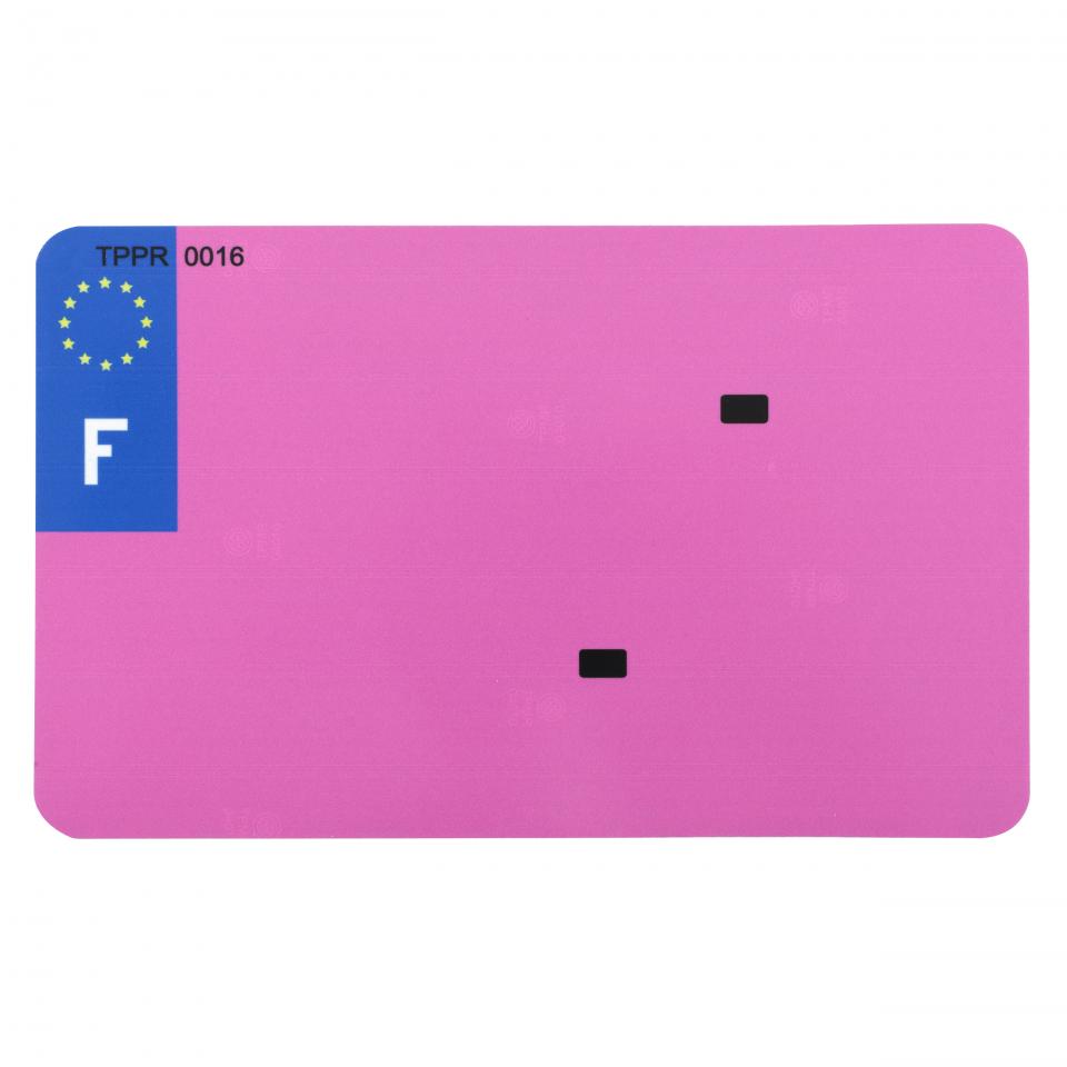 Plaque d immatriculation TOP PLAQ pour auto Neuf