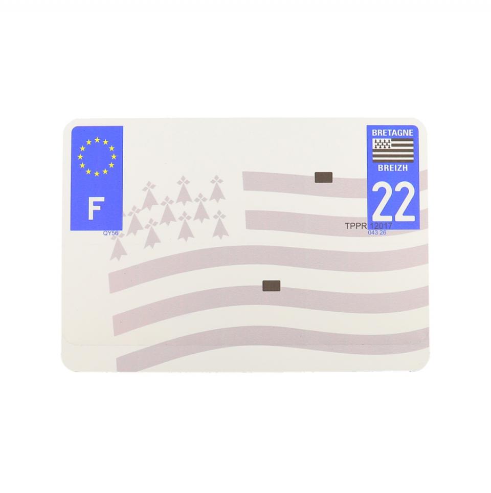 Plaque d immatriculation SPM pour Auto Neuf