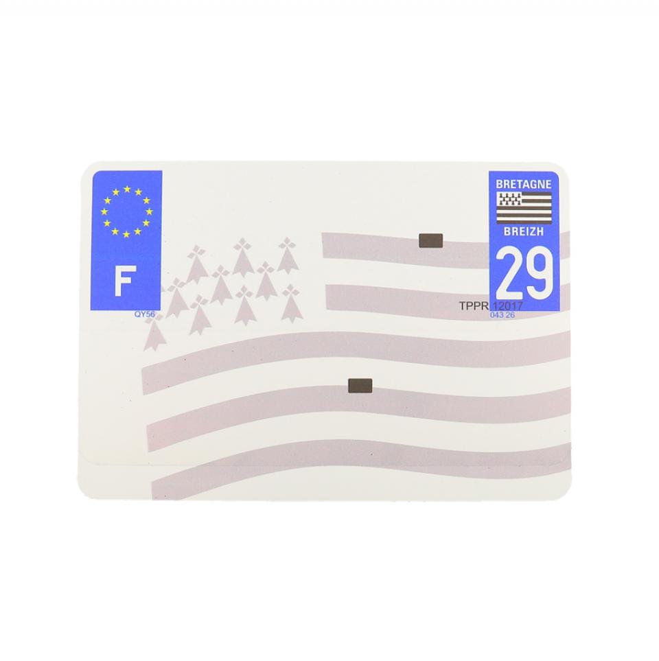 Plaque d immatriculation SPM pour Auto Neuf