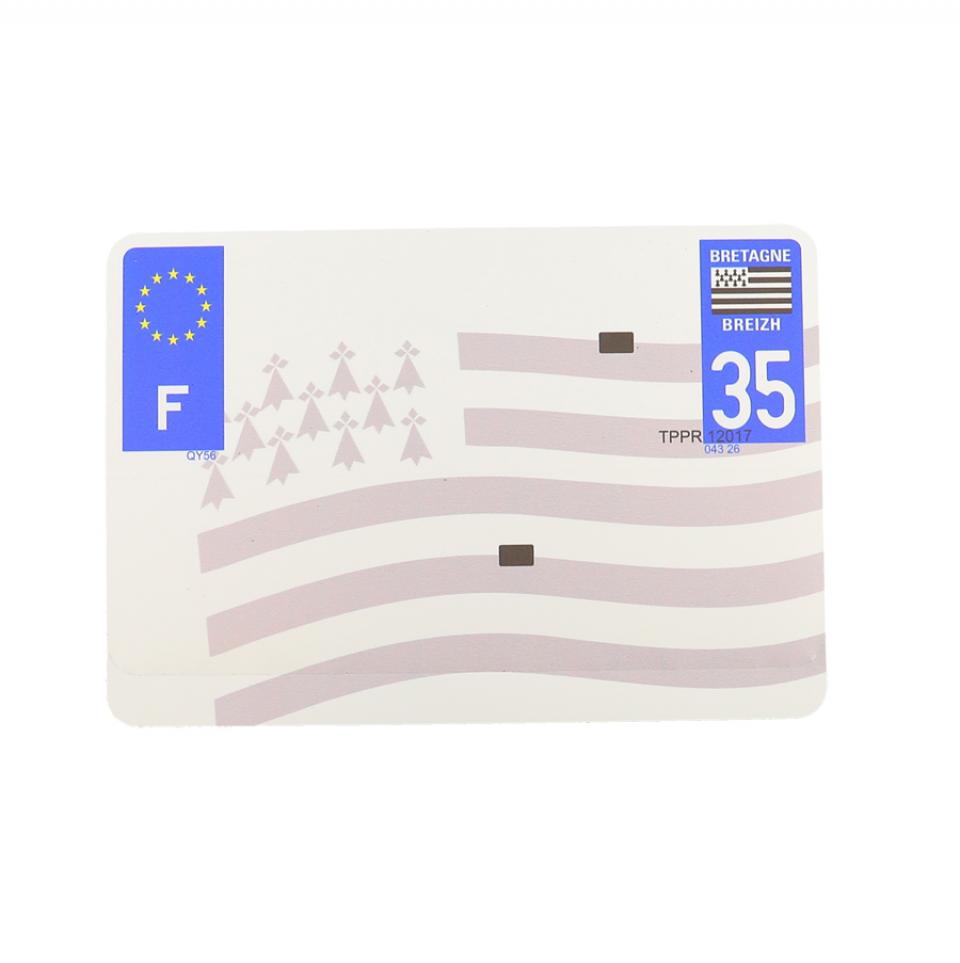 Plaque d immatriculation SPM pour Auto Neuf