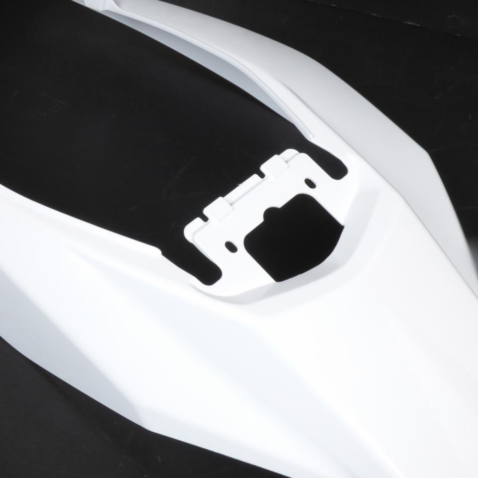 Coque arrière origine pour Moto Derbi 125 Senda Sm 2009 86596200W0B / 865962 / blanc Neuf