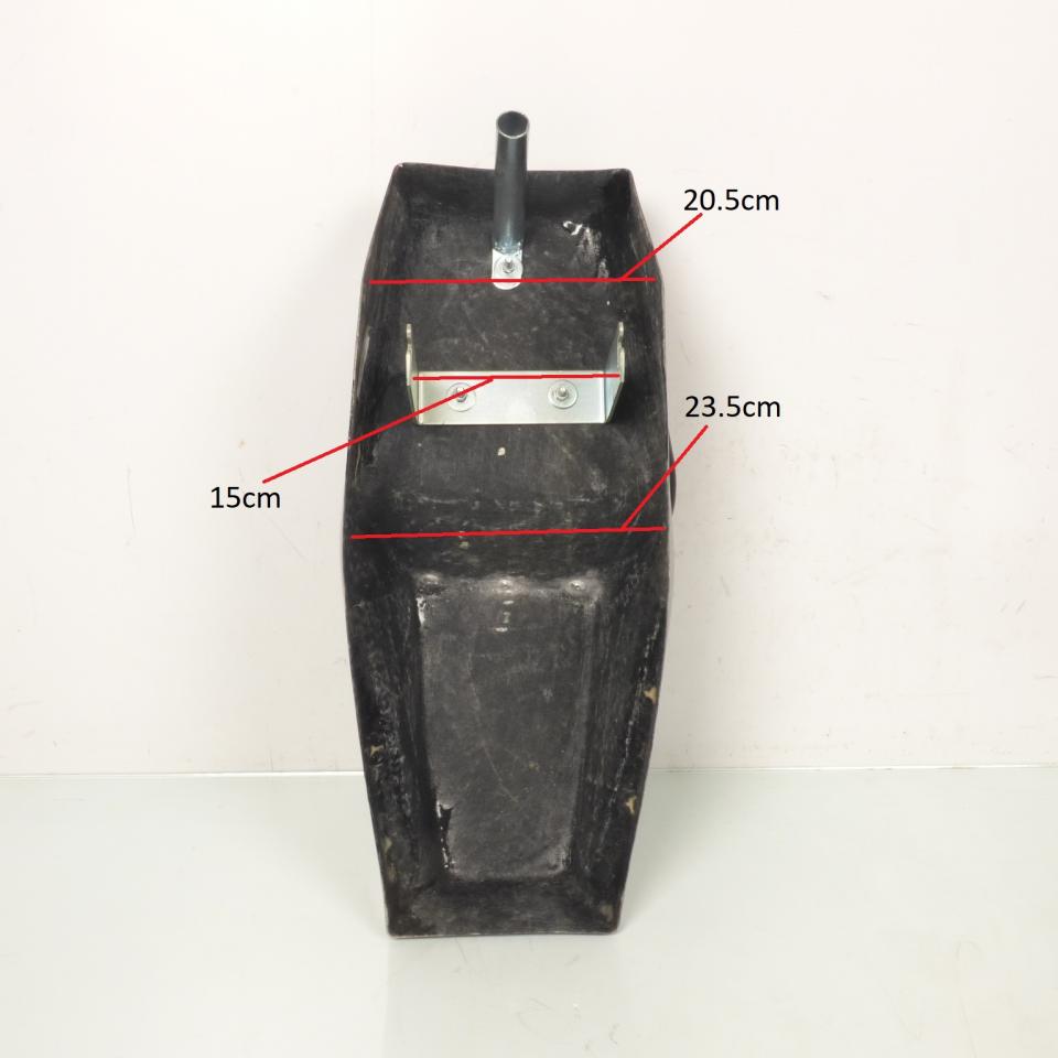 Coque arrière RSM pour Mobylette MBK 50 51 GP Racing noire Neuf