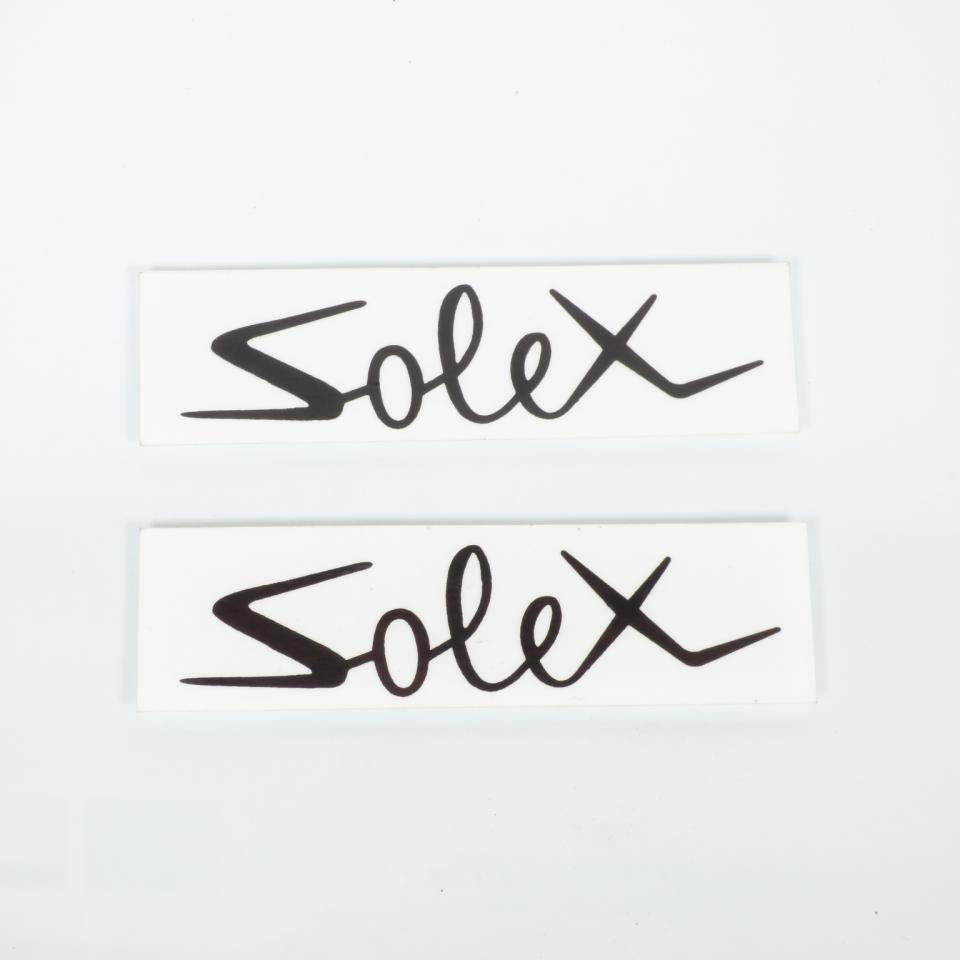 Autocollant stickers Solex noir Générique pour solex VSX vélosolex / paire Neuf
