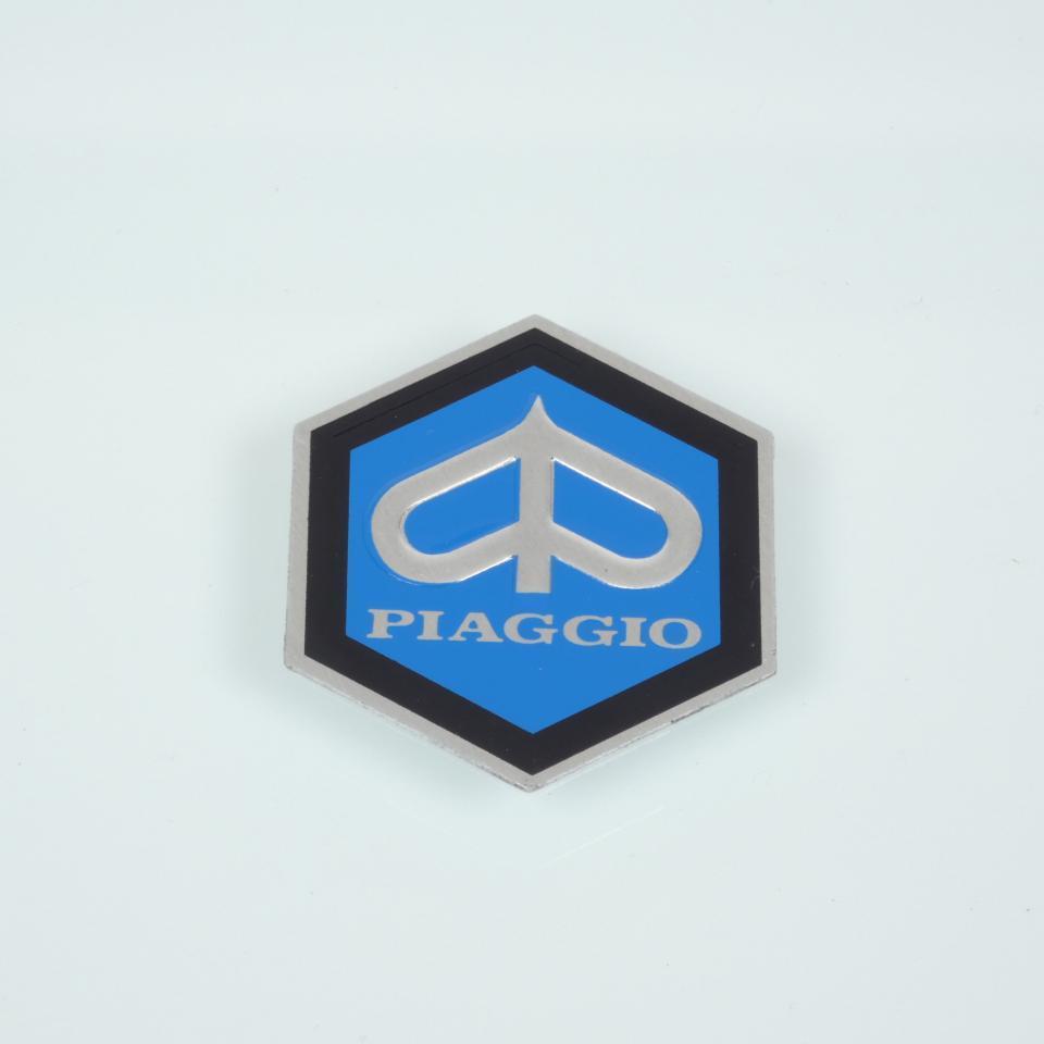 Lot autocollant logo embleme pour scooter Piaggio 125 Vespa PX 1977 1982 31x36 mm