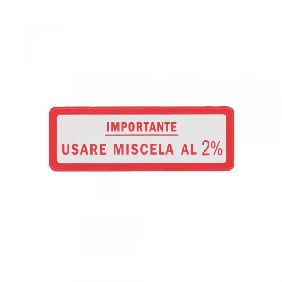 Autocollant stickers RMS pour auto Piaggio 610054M00R / rouge / par 10 Neuf
