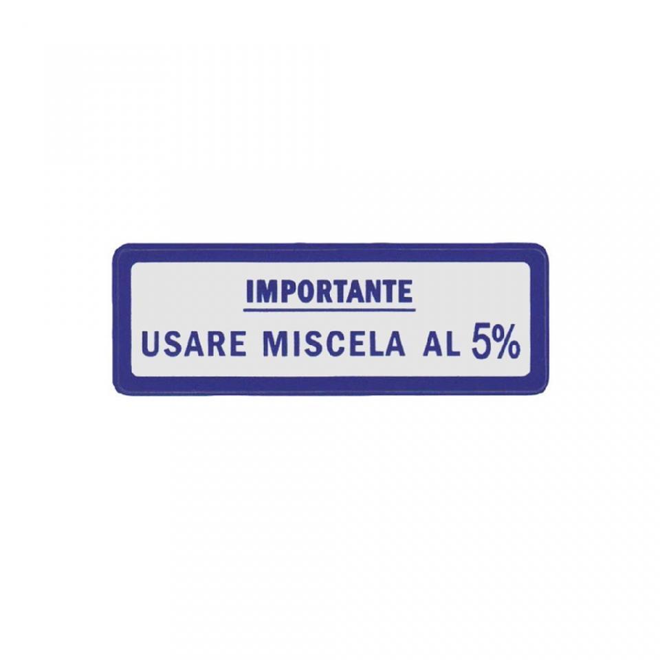 Autocollant stickers RMS pour auto Piaggio 610054M001 / bleu / par 10 Neuf