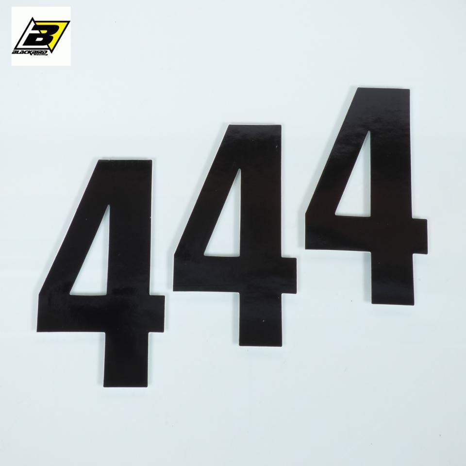 Autocollant stickers Blackbird pour auto 5047/20/4 Numéro 4 noir 130x70 Neuf