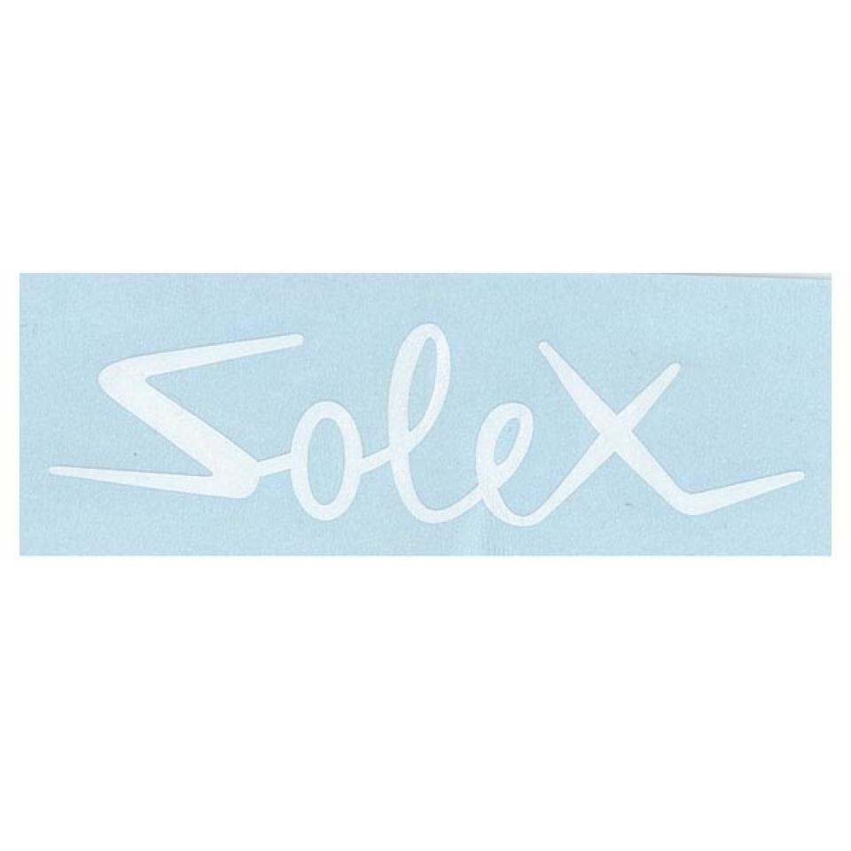 Autocollant stickers transfert SOLEX blanc de poutre centrale pour Solex Neuf