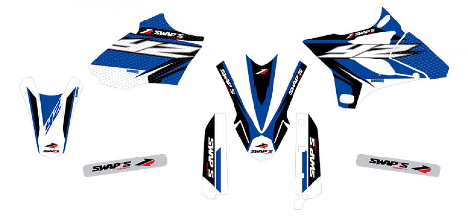 Autocollant stickers Swaps pour Moto Yamaha 85 Yz Petites Roues 2015 à 2019 Neuf