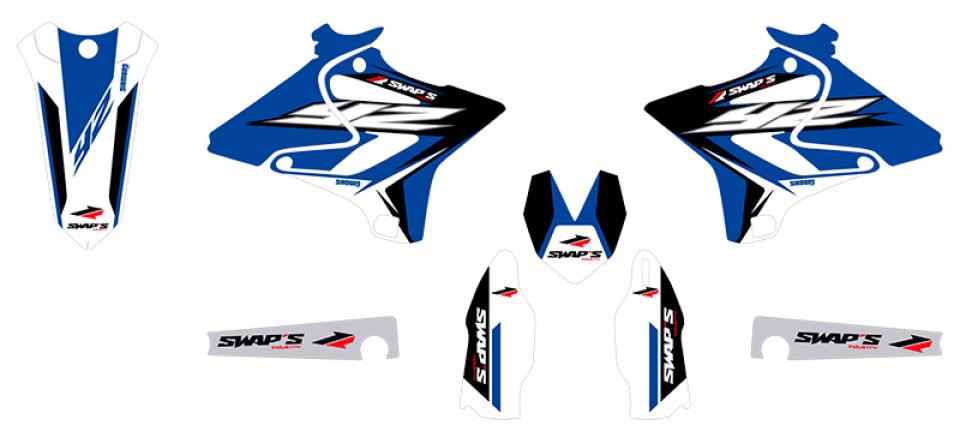 Autocollant stickers Swaps pour Moto Yamaha 250 YZ 2015 à 2018 Neuf