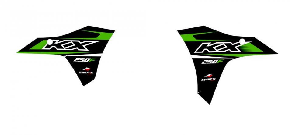 Autocollant stickers Swaps pour Moto Kawasaki 250 Kx-F 4T 2017 à 2023 Neuf