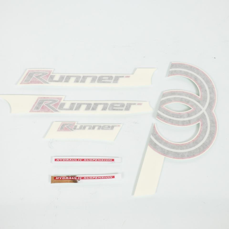 Kit déco 6 pièce autocollant stickers pour scooter Gilera 50 Runner 1997 à 2006