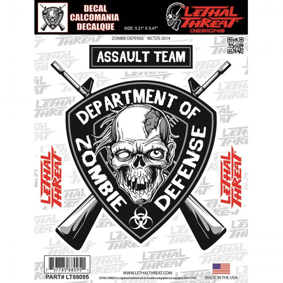 Autocollant stickers LETHAL THREAT pour pour Moto Neuf