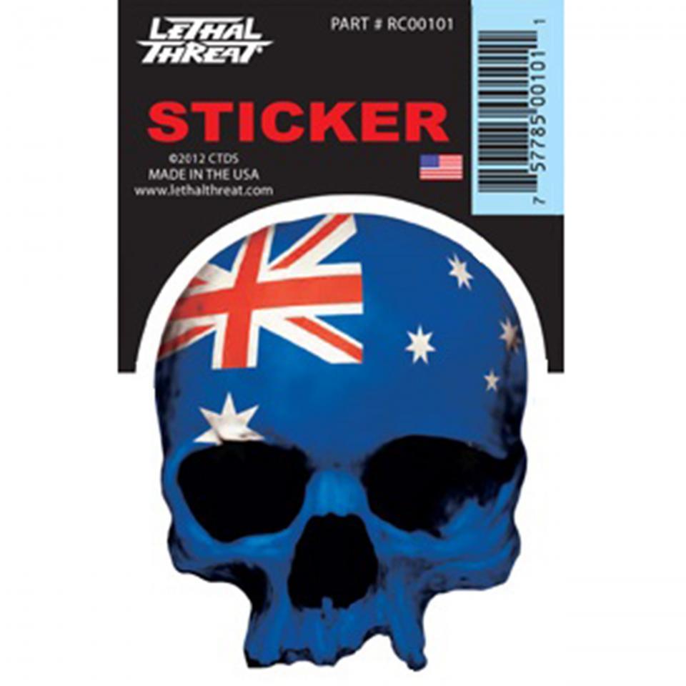 Autocollant stickers LETHAL THREAT pour pour Moto Neuf