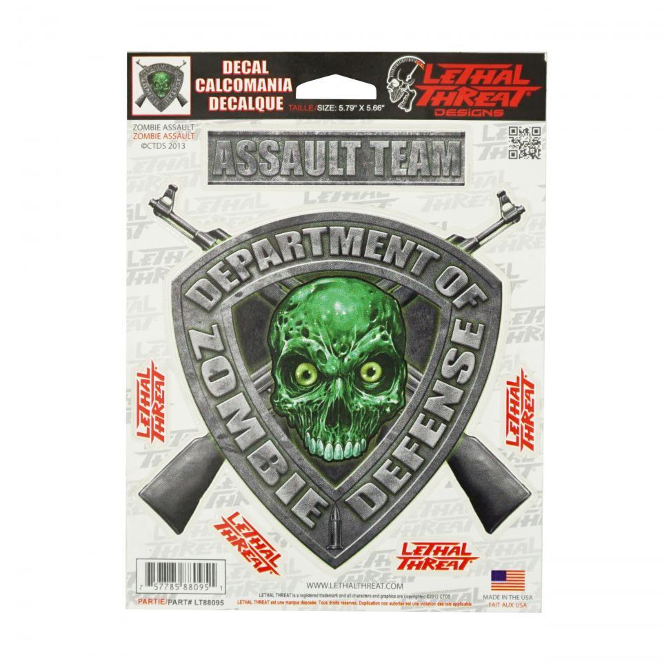 Autocollant stickers LETHAL THREAT pour pour Moto Neuf