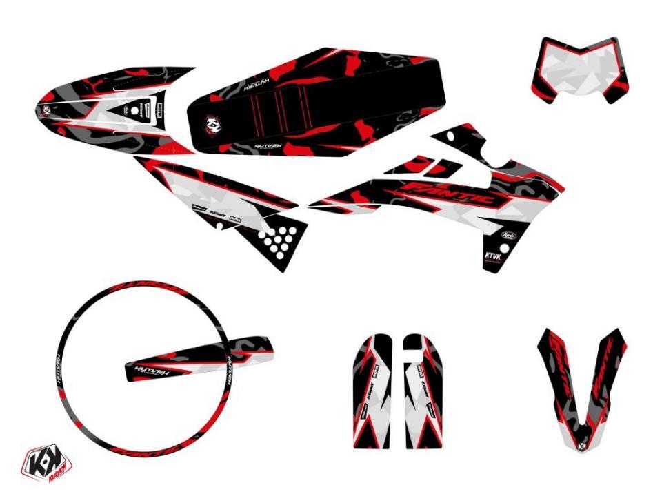 Autocollant stickers Kutvek pour Moto Fantic 50 XM 2021 à 2022 Neuf