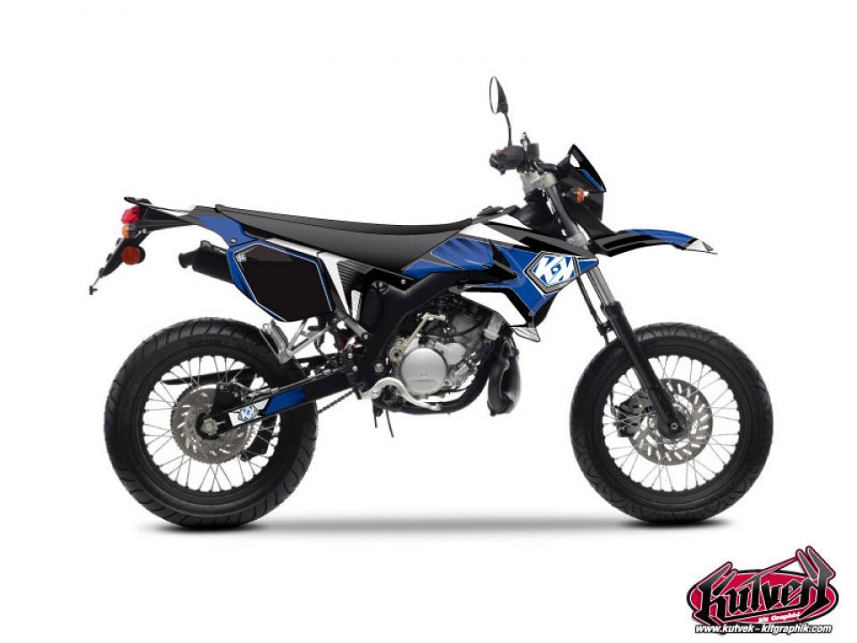 Autocollant stickers Kutvek pour Moto Yamaha 50 Dt R Trail (6T) 2007 à 2011 Neuf