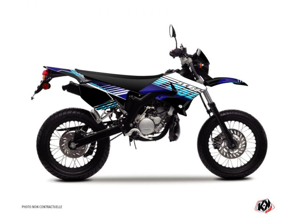 Autocollant stickers Kutvek pour Moto Yamaha 50 Dt R Trail (6T) 2007 à 2011 Neuf