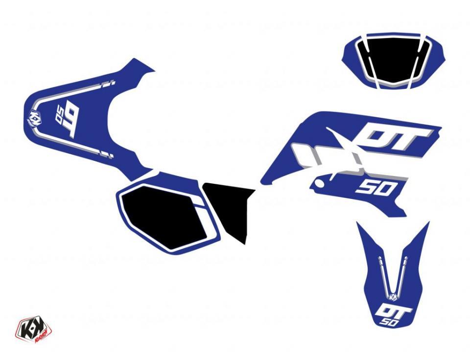 Autocollant stickers Kutvek pour Moto Yamaha 50 Dt R Trail (6T) 2007 à 2011 Neuf