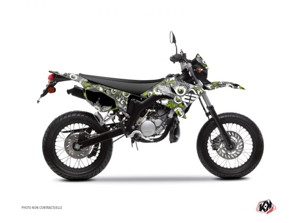 Autocollant stickers Kutvek pour Moto Yamaha 50 Dt X Sm (5T) 2007 à 2011 Neuf