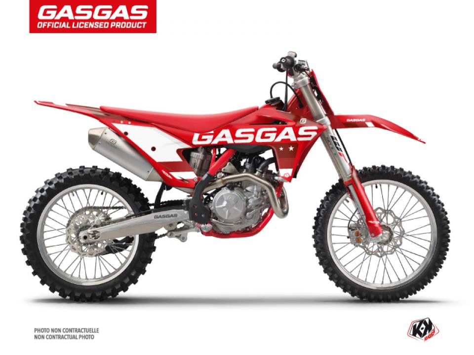 Autocollant stickers Kutvek pour Moto Gas gas 450 MC F 2021 à 2022 Neuf