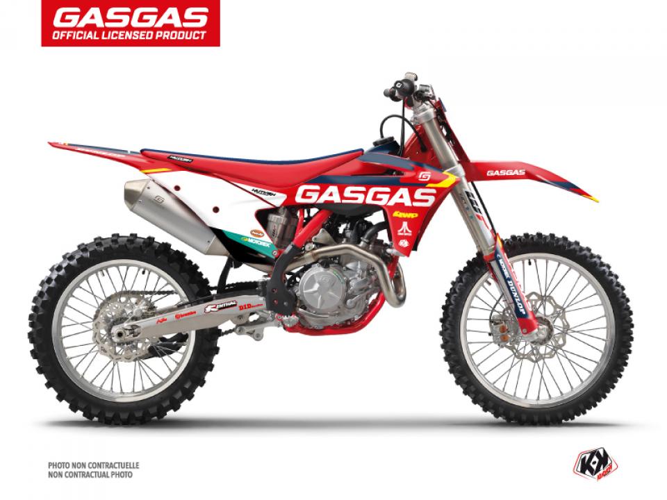 Autocollant stickers Kutvek pour Moto Gas gas 450 MC F 2021 à 2022 Neuf