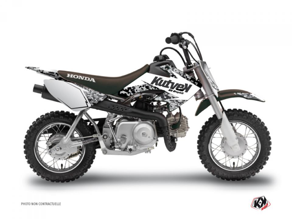 Autocollant stickers Kutvek pour Moto Honda 50 Cr-F 2007 à 2012 Neuf