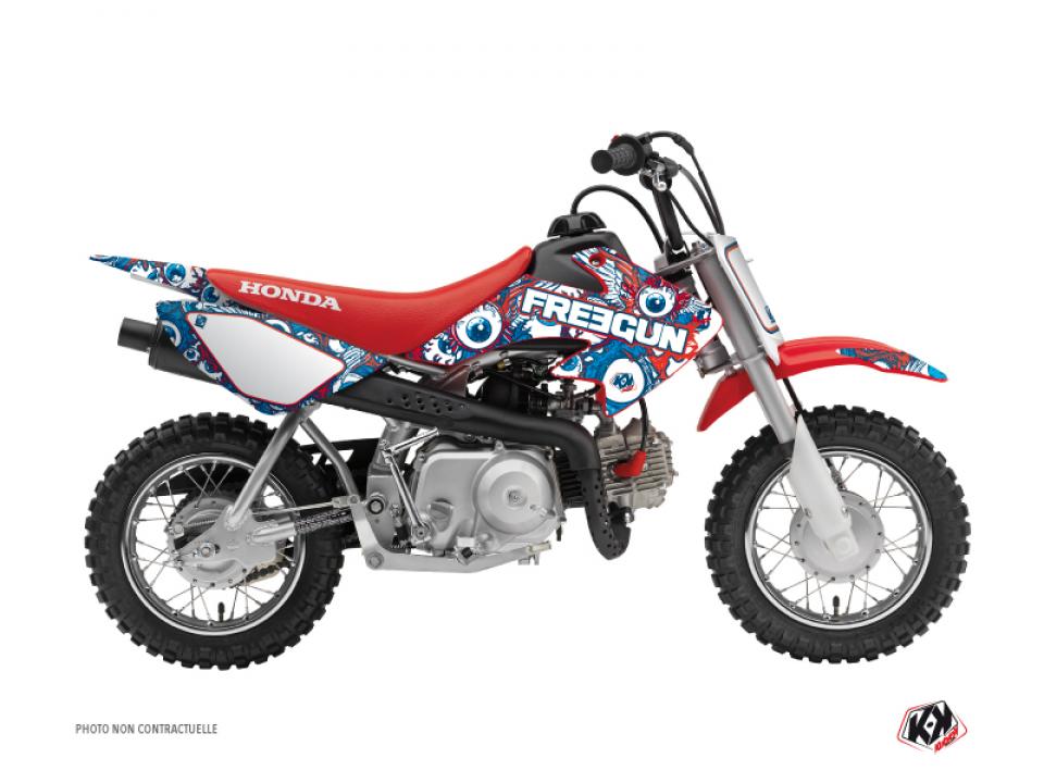 Autocollant stickers Kutvek pour Moto Honda 50 Cr-F 2007 à 2012 Neuf