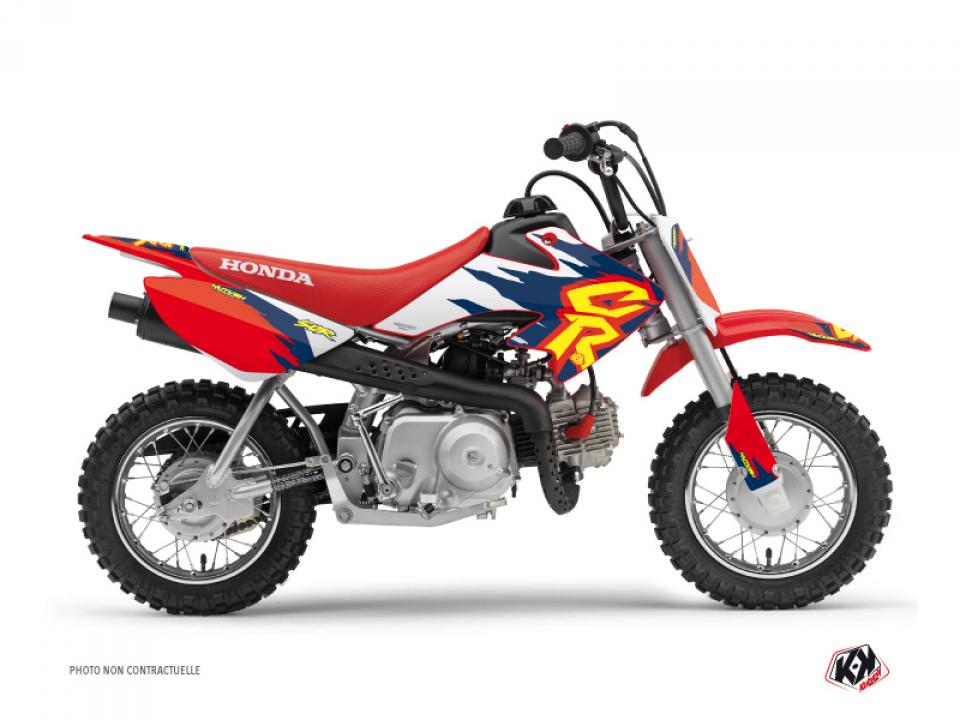 Autocollant stickers Kutvek pour Moto Honda 50 Cr-F 2007 à 2012 Neuf