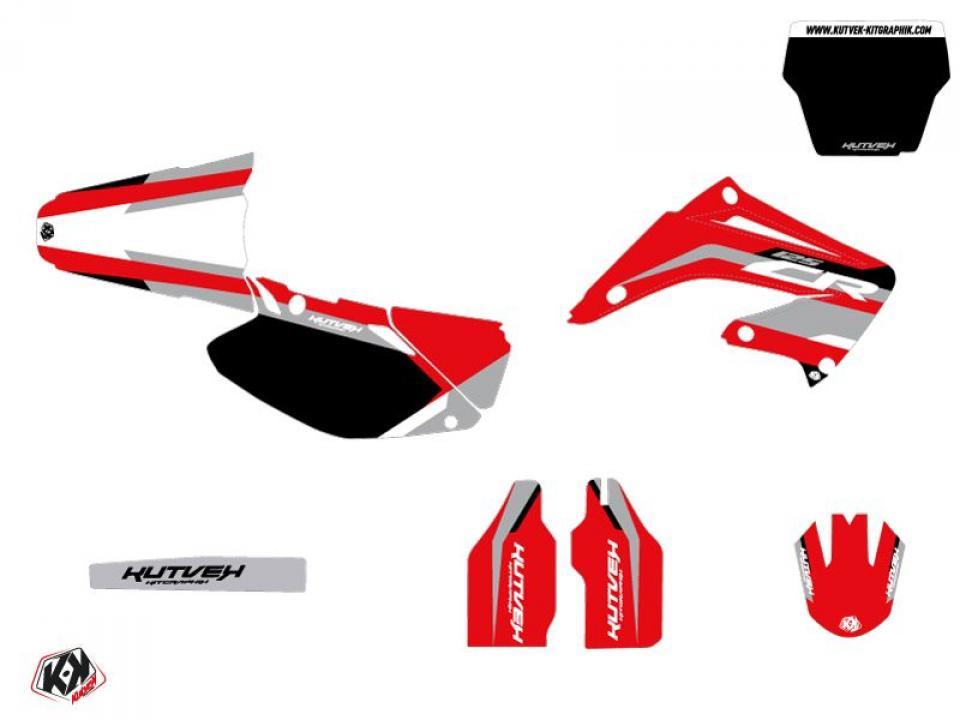 Autocollant stickers Kutvek pour Moto Honda 125 Cr R 1991 à 1992 Neuf