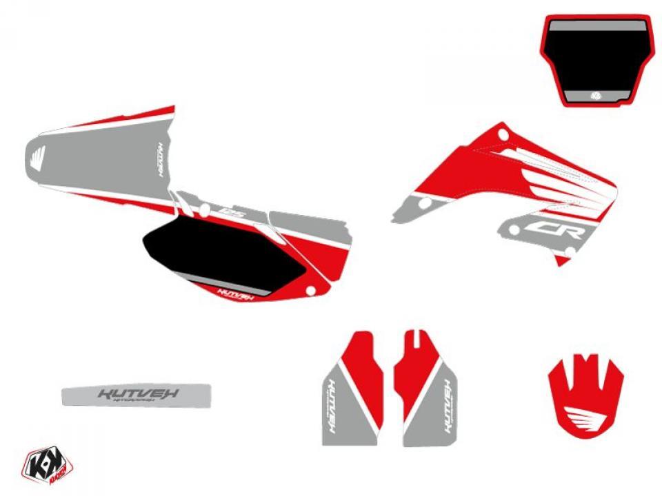 Autocollant stickers Kutvek pour Moto Honda 125 Cr R 1995 à 1997 Neuf