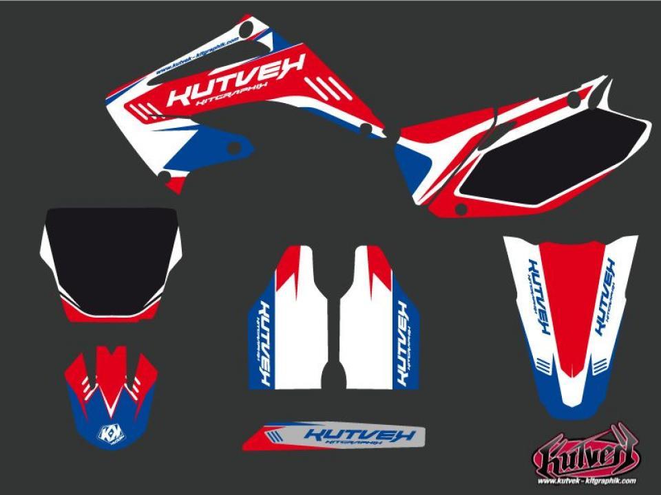 Autocollant stickers Kutvek pour Moto Honda 250 Cr R 2000 à 2001 Neuf