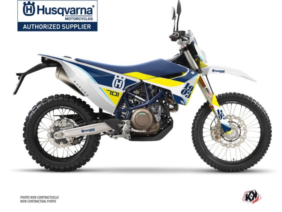 Autocollant stickers Kutvek pour Moto Husqvarna 700 701 Enduro 2015 à 2022 Neuf