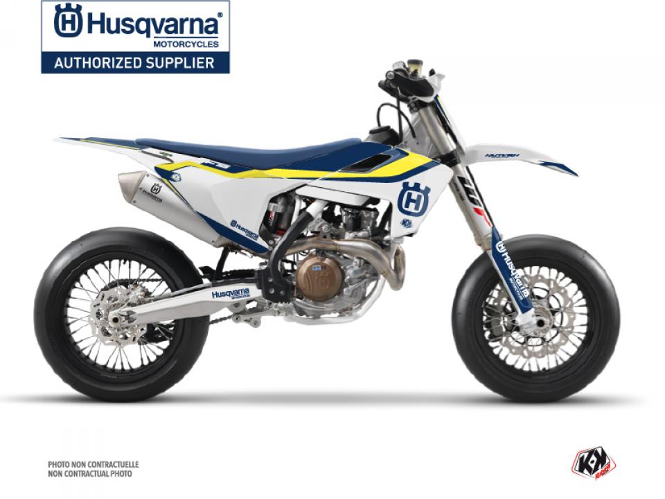 Autocollant stickers Kutvek pour Moto Husqvarna 450 FS RALLY 2014 à 2015 Neuf