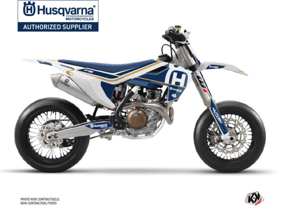 Autocollant stickers Kutvek pour Moto Husqvarna 450 Fs Supermoto 2014 à 2015 Neuf