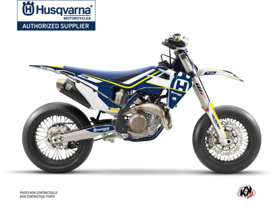 Autocollant stickers Kutvek pour Moto Husqvarna 450 FS RALLY 2014 à 2015 Neuf