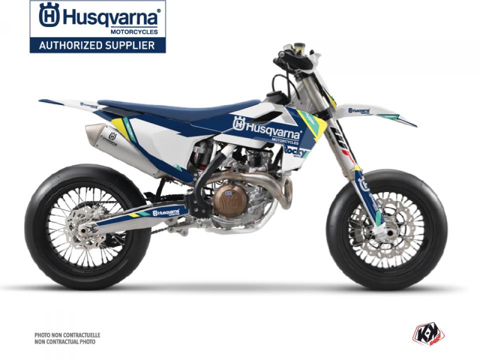 Autocollant stickers Kutvek pour Moto Husqvarna 450 FS RALLY 2014 à 2015 Neuf