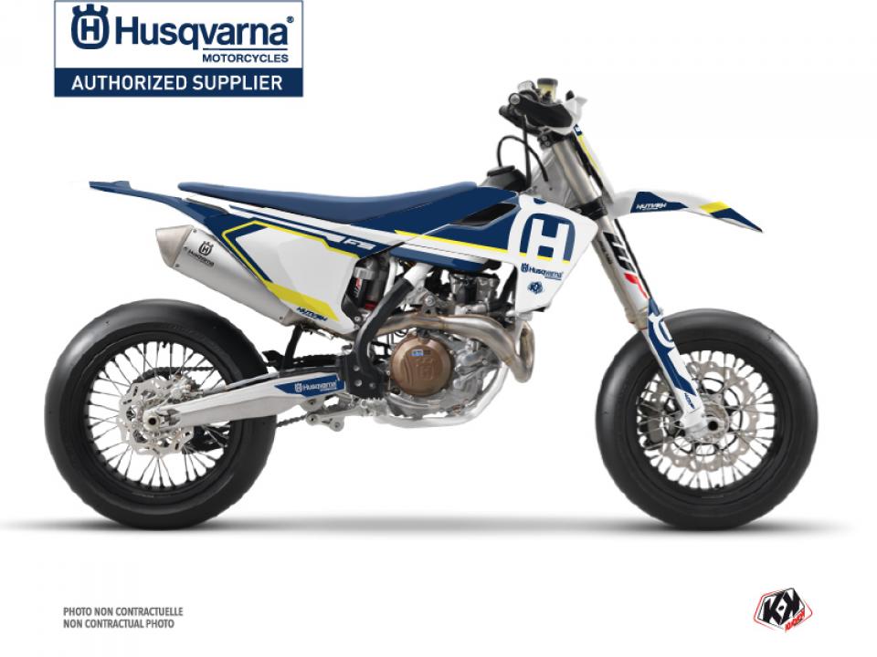 Autocollant stickers Kutvek pour Moto Husqvarna 450 FS RALLY 2014 à 2015 Neuf