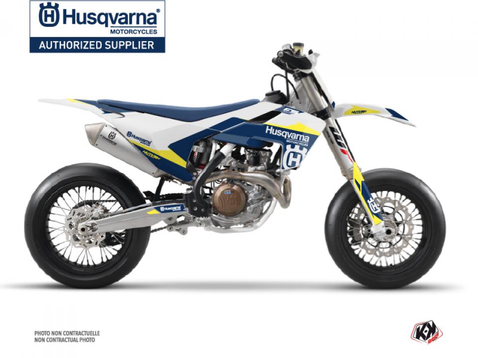 Autocollant stickers Kutvek pour Moto Husqvarna 450 FS RALLY 2014 à 2015 Neuf