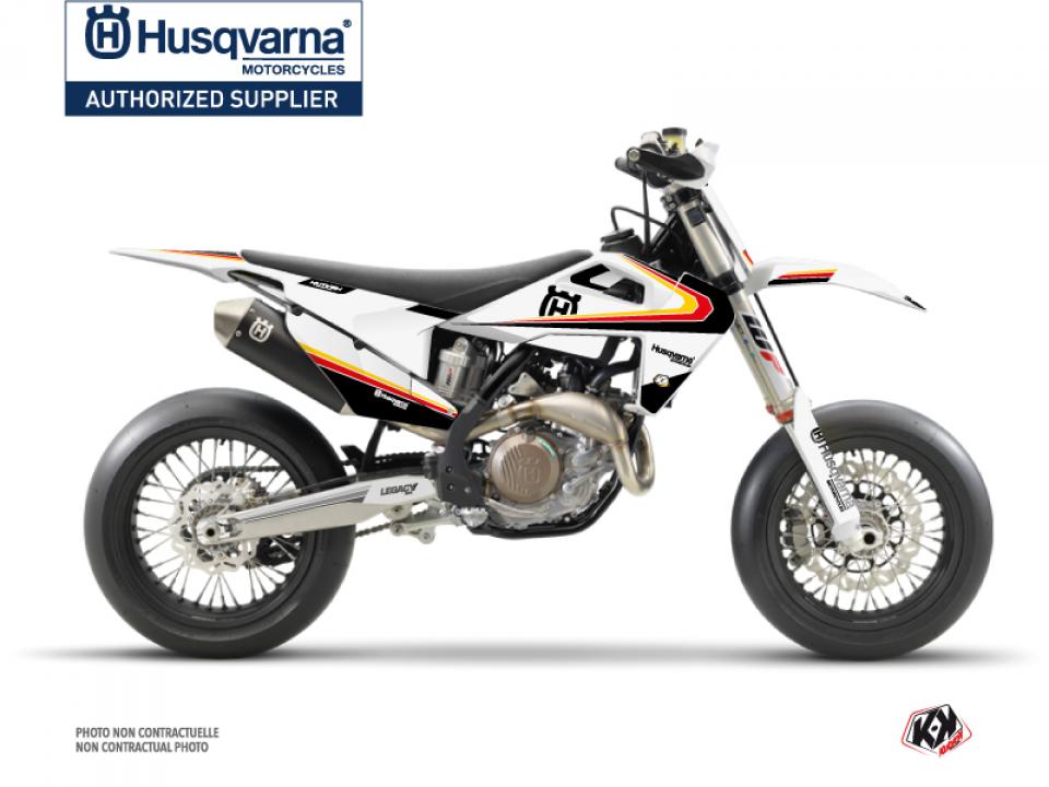 Autocollant stickers Kutvek pour Moto Husqvarna 450 FS RALLY 2014 à 2015 Neuf