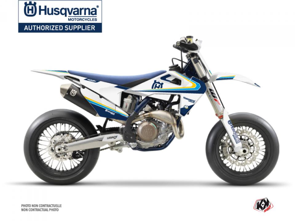 Autocollant stickers Kutvek pour Moto Husqvarna 450 FS RALLY 2014 à 2015 Neuf